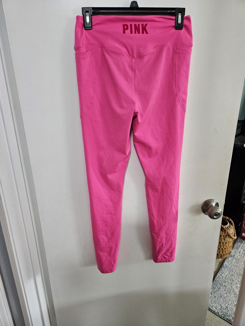 PINK Victoria's Secret Bright Hot Pink Girls' Leggings